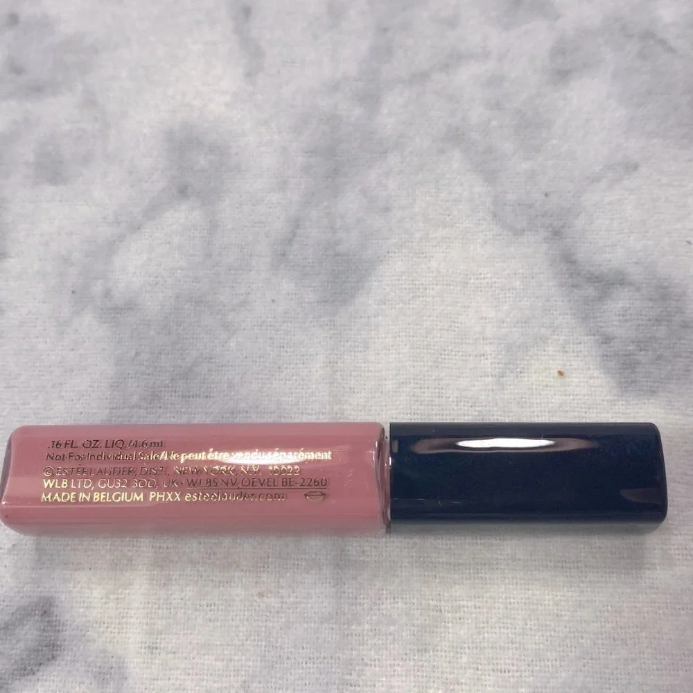 Estee Lauder Beauty Set-Pink Pouch,Lipstick,Lip Gloss,Mascara & Lotion-6pc-NEW